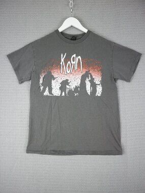 Korn Untouchables Band Tee Mens Grey Medium